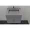 Castello Usa Nile 24-inch Gray Vanity Set with Gray Top and Chrome Handles CB-MC-24G-CHR-2053-GR - alternate 3